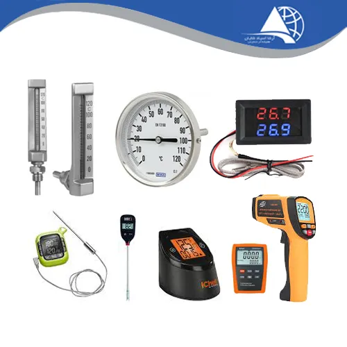 Industrial thermometer or thermometer